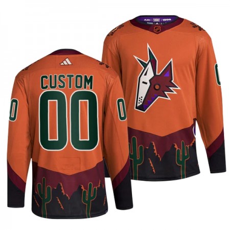 Arizona Coyotes Dresy Personalizované Adidas 2022-23 oranžový Reverse Retro 2.0 Authentic - Pánské Arizona Coyotes Dresy Personalizované Adidas 2022-23 oranžový Reverse Retro 2.0 Authentic - Pánské